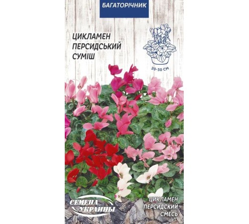 Семена Цикламен персидский смесь, 5 шт. Семена Цикламен персидский смесь, 5 шт.