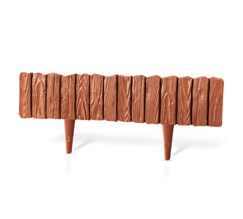 Декоративный бордюр WoodPalisade (терракота) 2,38 м (1 шт.) Декоративный бордюр WoodPalisade (терракота) 2,38 м (1 шт.)