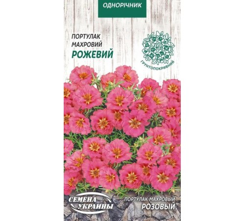Семена Портулак Розовый, махровый, 0,1 г. Семена Портулак Розовый, махровый, 0,1 г.