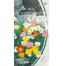 Семена Мак альпийский, смесь, 0,1 г.