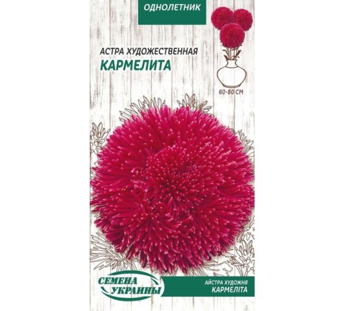 Семена Астра Кармелита, художественная, 0,25 г. Семена Астра Кармелита, художественная, 0,25 г.