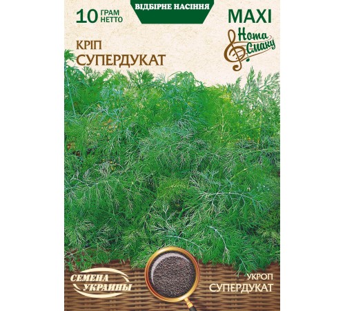 Семена Эконом пак. - Укроп Супердукат, 10 г. Семена Эконом пак. - Укроп Супердукат, 10 г.