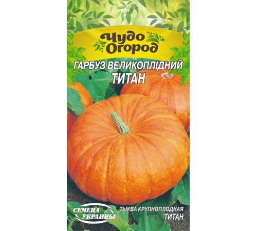 Семена Тыква Титан, 2 г. ЧО Семена Тыква Титан, 2 г. ЧО