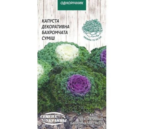 Семена Капуста декор. Бахромчатая, смесь, 0,2 г. Семена Капуста декор. Бахромчатая, смесь, 0,2 г.