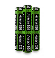 Агроволокно Agreen перфорированный (чёрный) 50 г/м² (1.6 x 100 м)