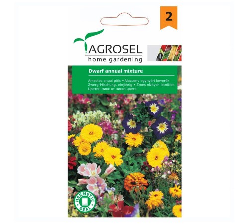 Agrosel Однолетняя карликовая смесь 3 г Agrosel Однолетняя карликовая смесь 3 г