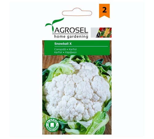 Agrosel Цветная капуста Snowball 8 г Agrosel Цветная капуста Snowball 8 г