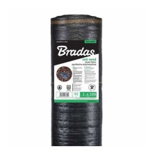 Агротекстиль Bradas (чёрный) 110 г/м² (1 x 100 м)