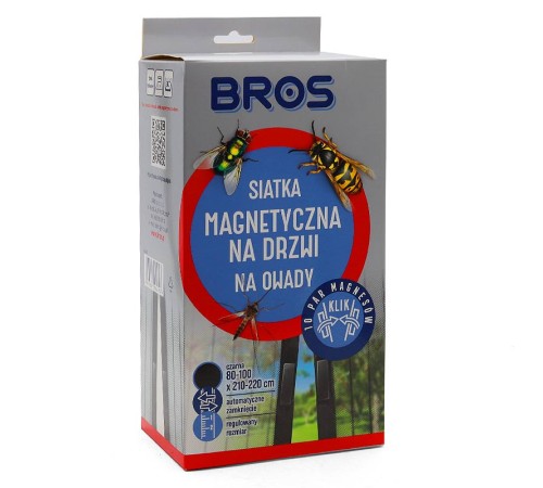 Магнитная сетка Bros для двери 100 x 220 см Магнитная сетка Bros для двери 100 x 220 см