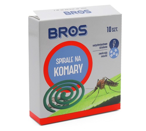 Bros спираль против комаров 10 шт