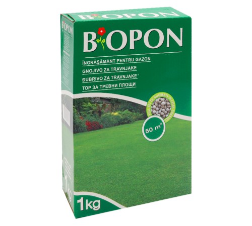 Удобрение Biopon для газона 1 кг