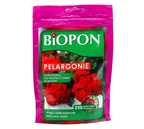 Удобрение Biopon для пеларгонии (концентрат) 250 г Удобрение Biopon для пеларгонии (концентрат) 250 г