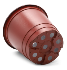 Горшок пластиковый для рассады (круглый) 0.7 л (100 x 90 мм)