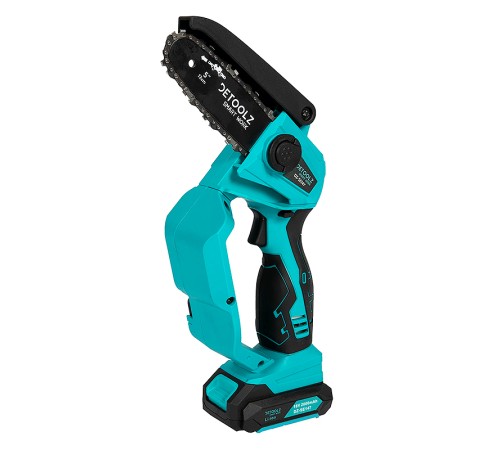 Цепная пилас аккумулятором DETOOLZ 110 мм 18V 2AH Цепная пилас аккумулятором DETOOLZ 110 мм 18V 2AH