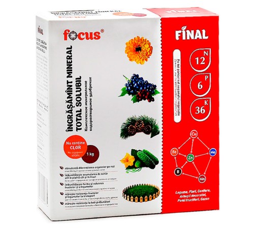 Focus Final (NPK 12-6-36) 1 кг Focus Final (NPK 12-6-36) 1 кг