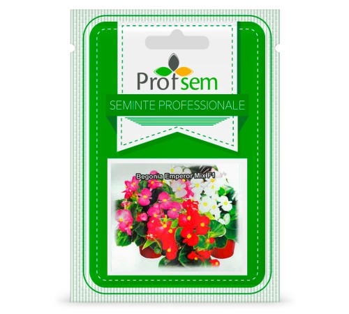 PS Бегония "Emperor Mix F1" 100 сем PS Бегония "Emperor Mix F1" 100 сем