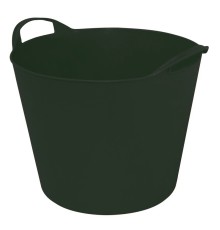 Гибкая корзина (зелёный) 30 л