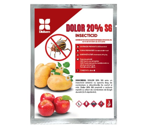 Dolor 20% SG 3 г Dolor 20% SG 3 г