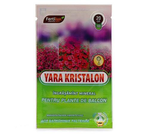 Удобрение Yara Kristalon для балконных растений 50 шт x 20 г Удобрение Yara Kristalon для балконных растений 50 шт x 20 г