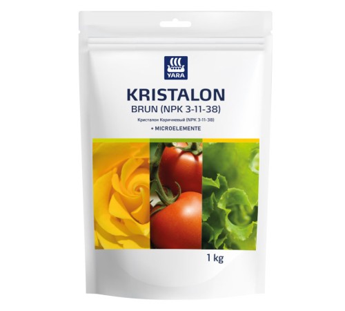 Kristalon коричневый (NPK 3-11-38) 1 кг Kristalon коричневый (NPK 3-11-38) 1 кг