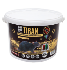 Приманка Tiran против мышей и крыс (пакетики красные и зелёные) 4.5 кг