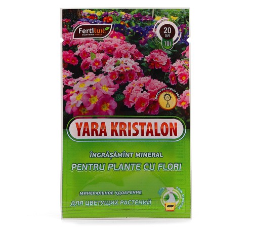 Удобрение Yara Kristalon для цветущих растений 50 шт x 20 г Удобрение Yara Kristalon для цветущих растений 50 шт x 20 г