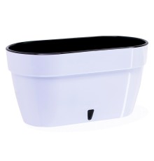 Горшок Asti 300 (белый-чёрный) 5.2 л (300 x150mm)