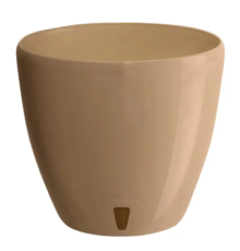 Горшок Deco (песочный) 1.5 л (140 x 125 мм)