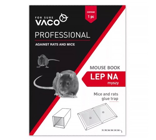 Ловушка клей для мышей Vaco Professional Ловушка клей для мышей Vaco Professional