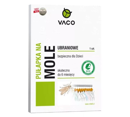 Капкан клей от моли "Vaco" Капкан клей от моли "Vaco"