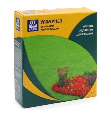 Осеннее удобрение Yara Mila для газонов 1 кг (20 г/м²)
