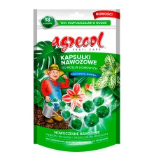 Удобрение Agrecol для комнатных растений (капсулы) 70 г (18 капсул)