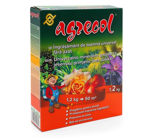 Удобрение универсальное Agrecol осеннее безазотное 1.2 кг Удобрение универсальное Agrecol осеннее безазотное 1.2 кг